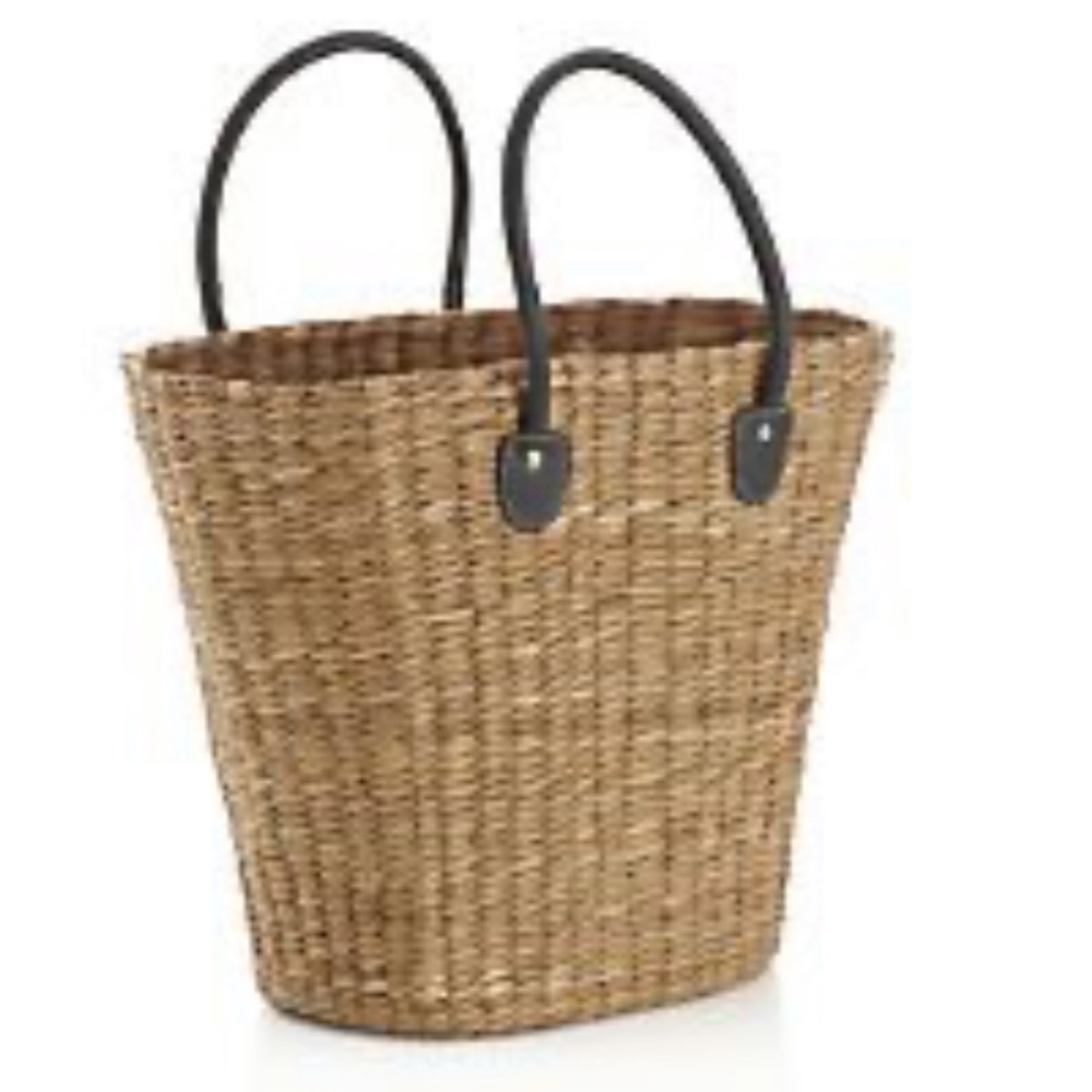 Crate & Barrel Woven Market Tote - NWT